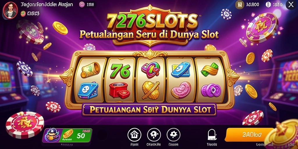 Screenshot gameplay 7276SLOTS menampilkan petualangan yang menarik.