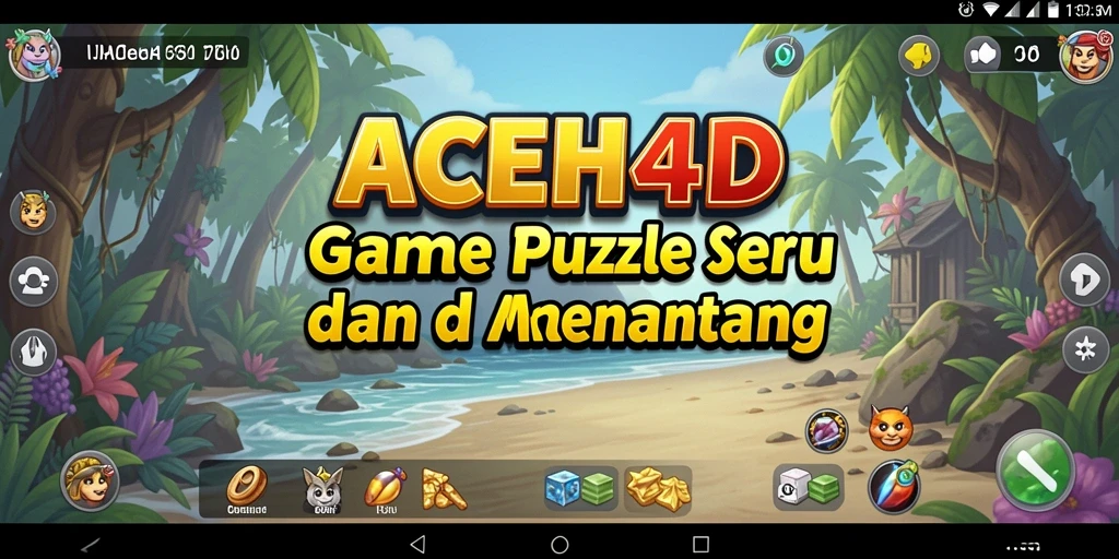 Tangkapan layar gameplay ACEH4D dengan tantangan Puzzle menarik.