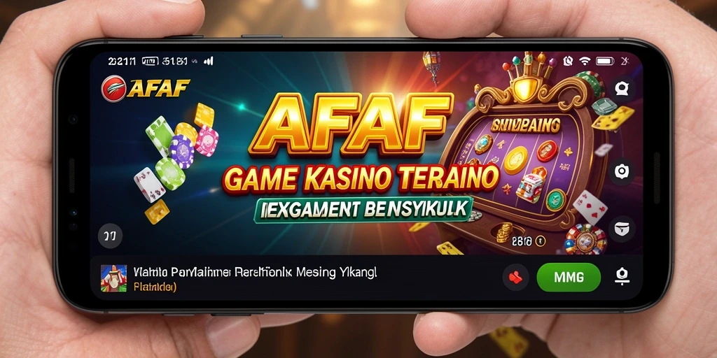 Tampilan gameplay menakjubkan dari AFAF dalam aksi Kasino.