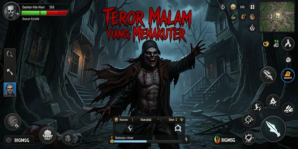 Gameplay mendebarkan dengan suasana Horror yang mencekam.