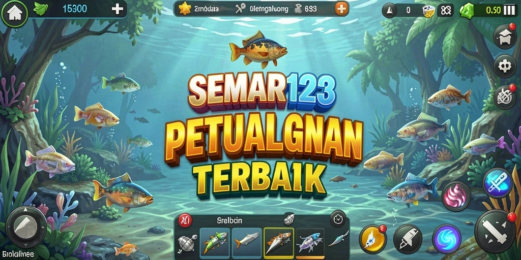 Tampilan gameplay <strong>SEMAR123</strong> dengan pengalaman memancing yang menarik.