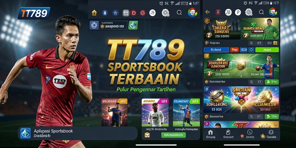 Tampilan utama <strong>TT789</strong> dengan berbagai pilihan taruhan olahraga.