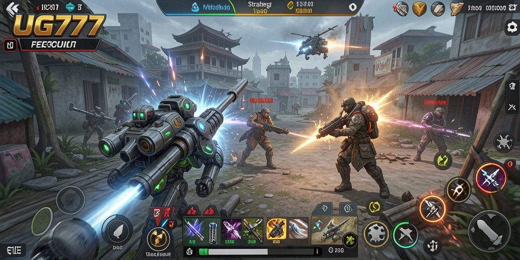 Screenshot UG777 menampilkan aksi strategis yang mendebarkan.